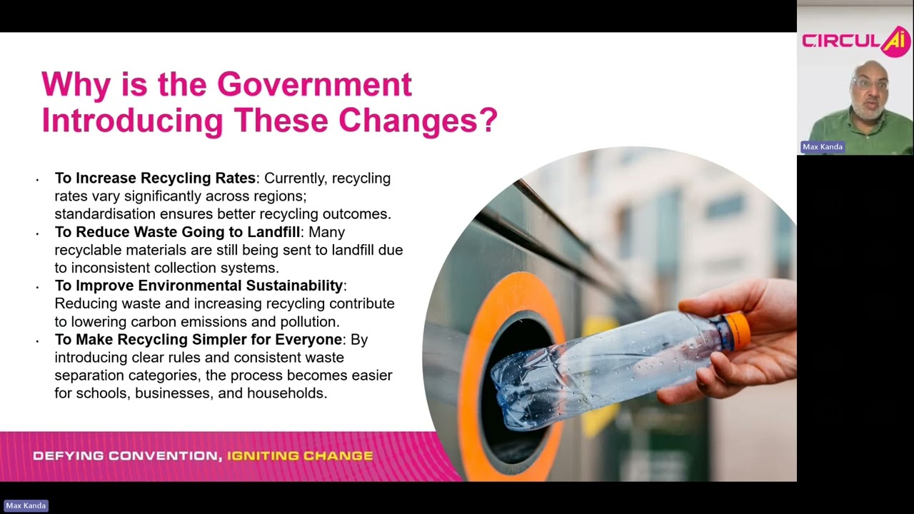 Simpler Recycling For Schools Webinar from Dukefield Group & Circulai