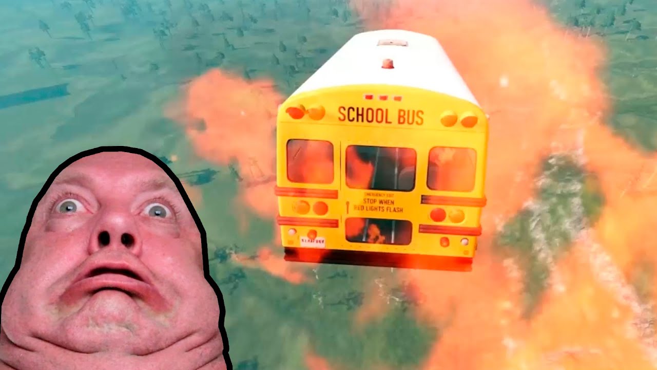 BeamNG Drive Top 50 Bus Crashes – School Bus Jumps & Yellow Bus Crash Compilation