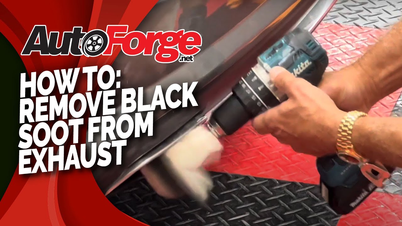 How to Remove Black Soot From Exhaust on German Car | Autoforge.net