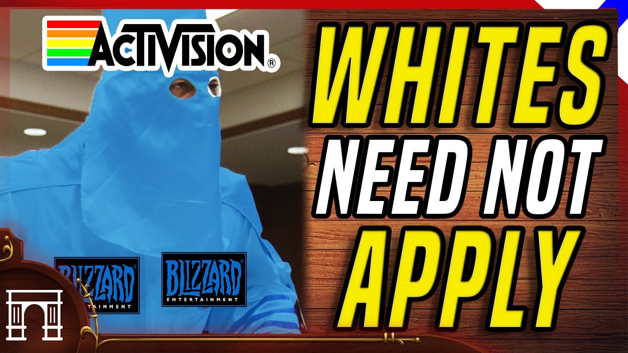 Blizzard Head Developer &ldquo;We&rsquo;re Careful Not to Hire Too Many White People&rdquo;