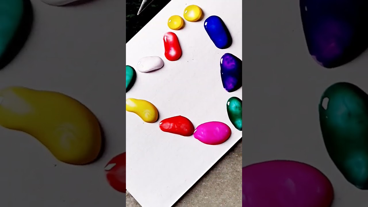 High level of satisfaction|| colour mixing 😌😌😍😍|| artscreen15 shorts #amazingfacts#shorts#satisfying