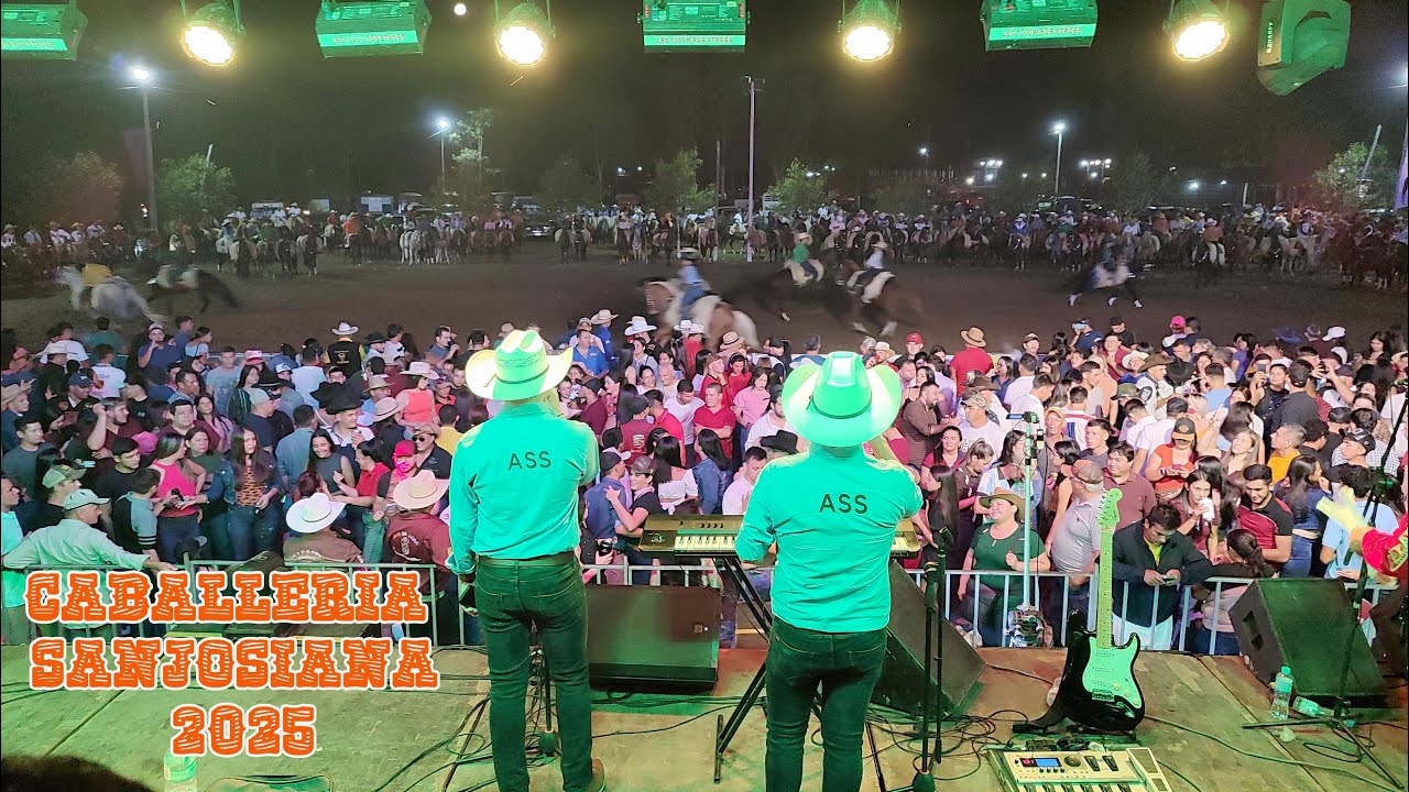 SAN SALVADOR PRESENTACIÓN EN PISTA PARTE 3 CABALLERIA SANJOSIANA 2025