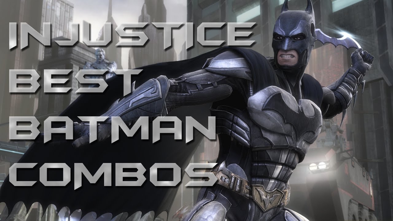 Injustice Best Batman Combos collection