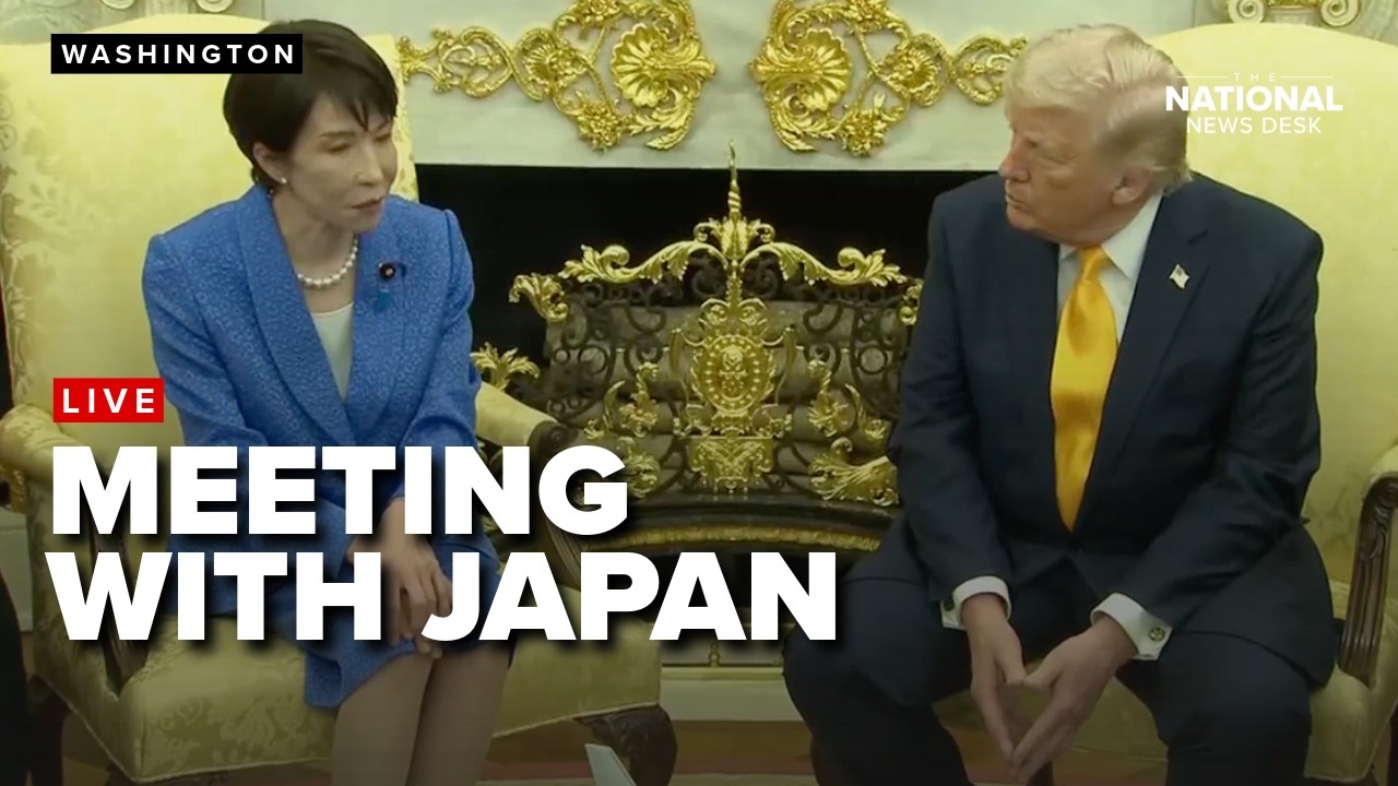 Trump meets with Prime Minister of Japan