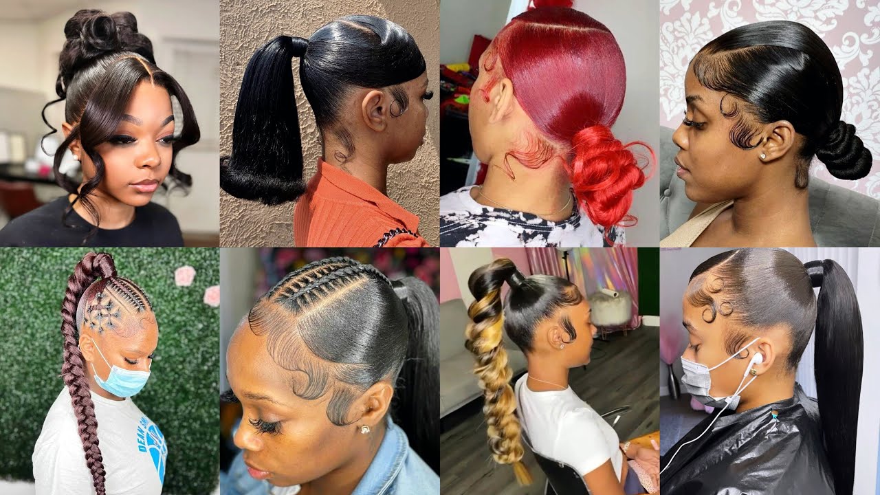 🔥The Sleek Ponytail Evolution | How To Master This Trendy Looks | Cute #ponytailhairstyles