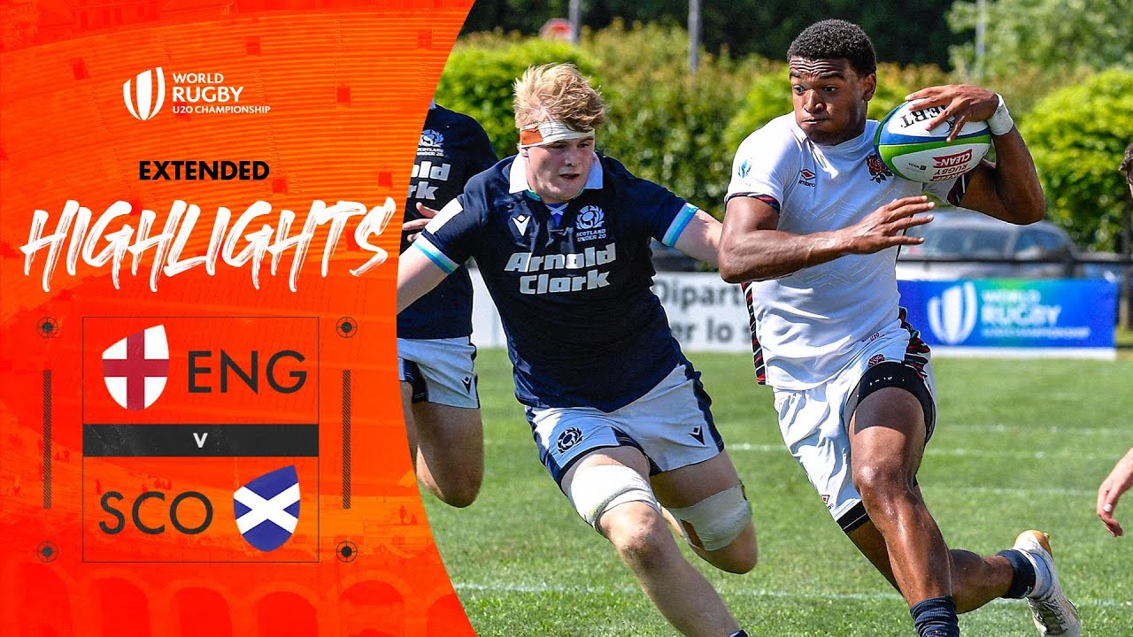 England start STRONG | England v Scotland | World Rugby U20 Championship 2025 Extended Highlights