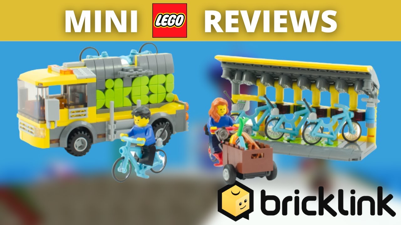 LEGO Bikes! Rare MINI Review - Bricklink AFOL Designer Program!