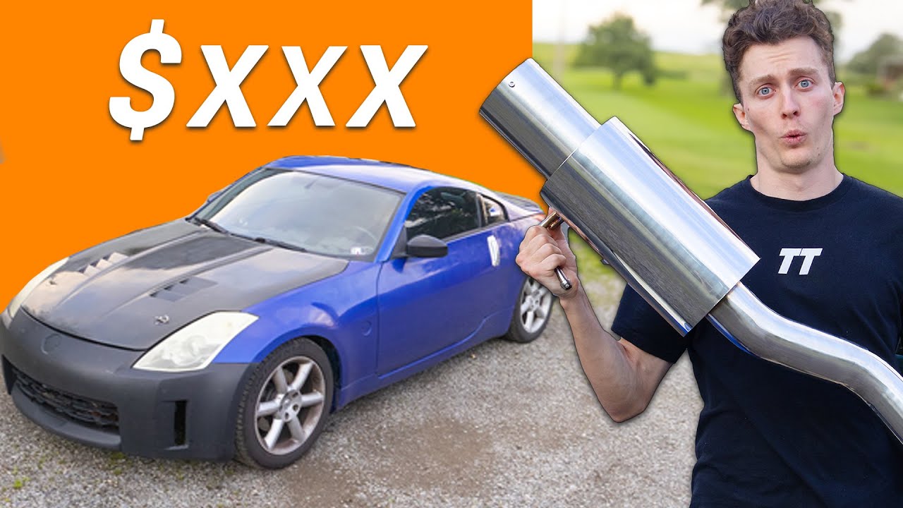 $200 Budget Exhaust vs $1000 Exhaust | 350z Exhaust Comparison + sound clips