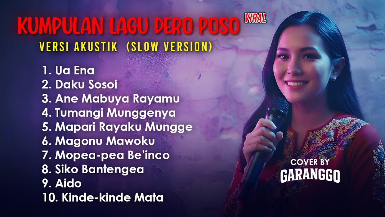 NONSTOP LAGU DERO POSO - VERSI SLOW AKUSTIK (KUMPULAN LAGU DERO) #dero