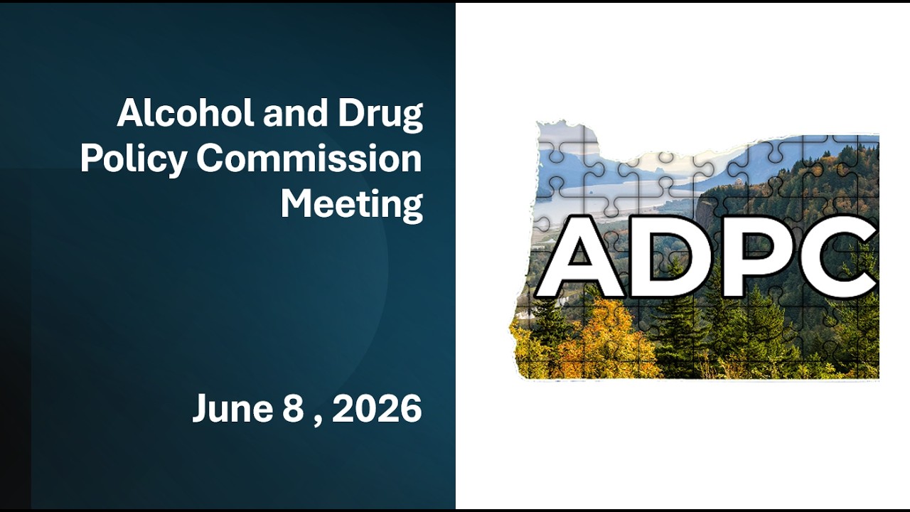 Alcohol and Drug Policy Commission Monthly Meeting, June 8, 2026