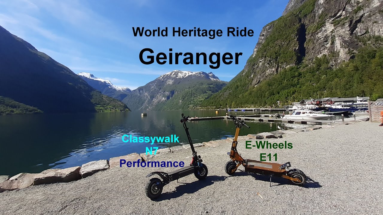E-Wheels E11 & Classywalk N7 Performance: Geiranger