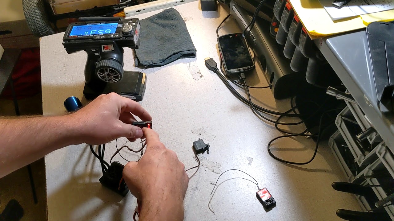 bind redcat to flysky