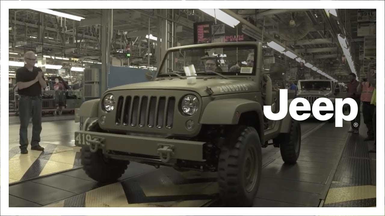 Jeep® Wrangler | 75th Anniversary | Factory Build of Salute Concept