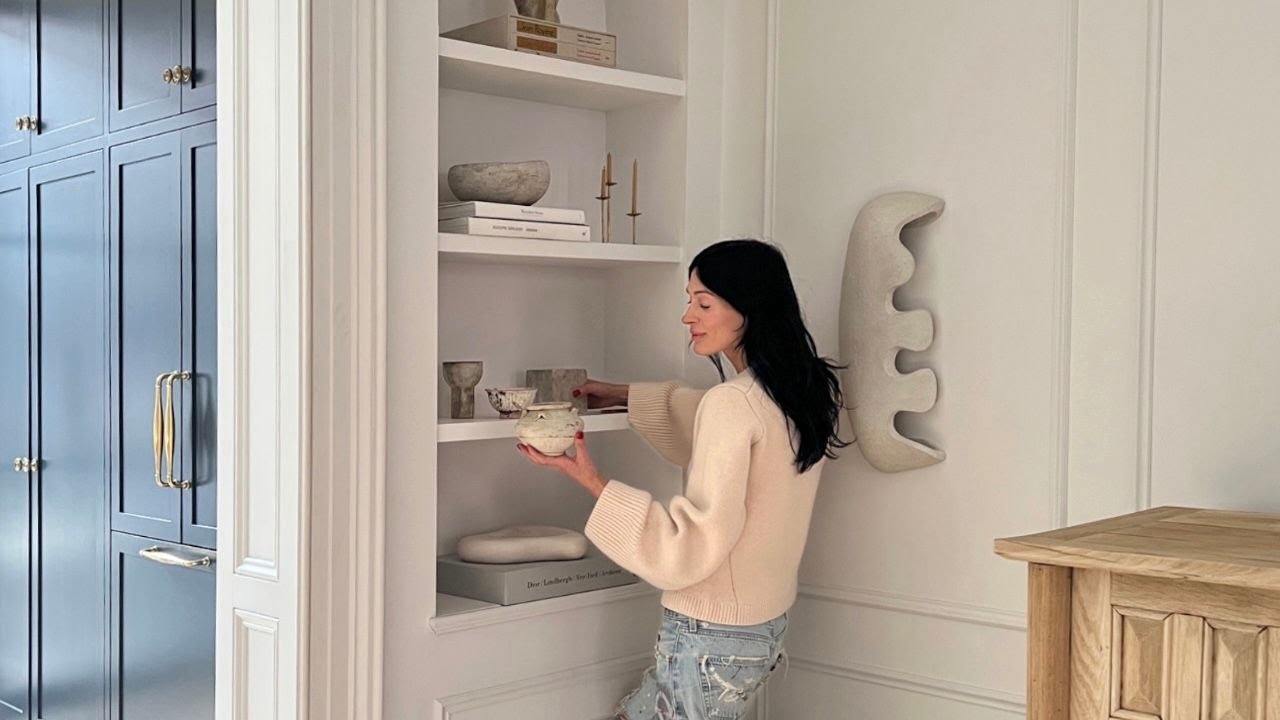 How to Style Open Shelves, According to Athena Calderone