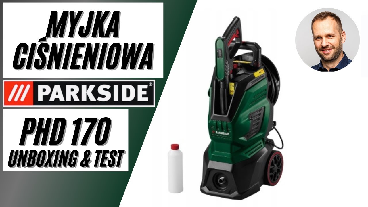 Мойка высокого давления PARKSIDE PHD 170 B2 распаковка, тест, обзор Убийца Karcher K5?