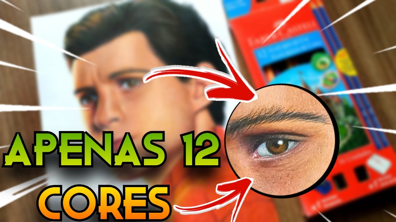 TUTORIAL: Como colorir com apenas 12 cores da Faber Castell - PART 1