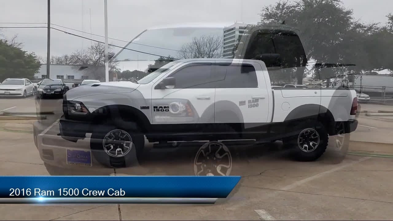 2016 Ram 1500 Crew Cab Rebel Richardson  Plano  Rockwall  Garland  Carrollton  Mckinney