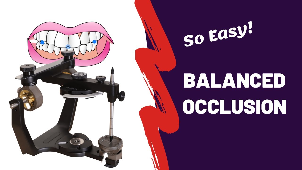 Balanced Occlusion | Hanau's Quint #drteeth