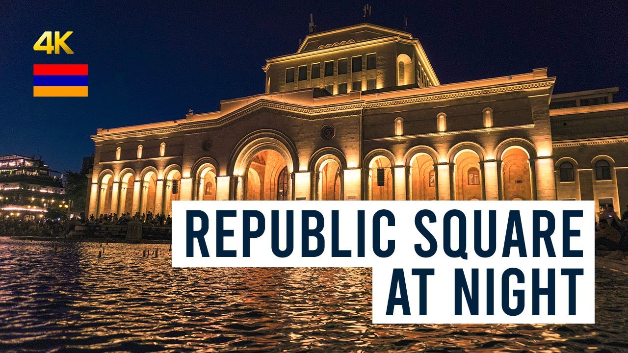Republic Square Nights | Dancing Fountains, Yerevan (Երևան), Armenia