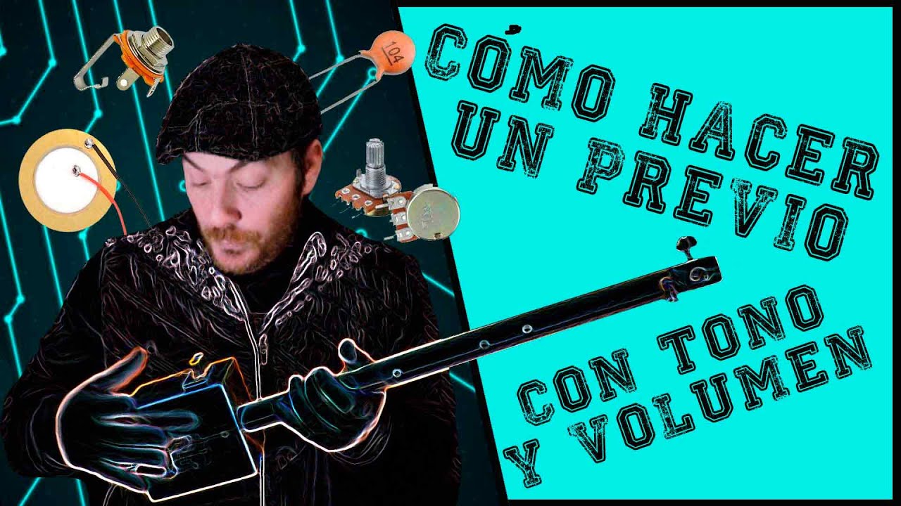 Cómo hacer un previo con tono y volumen para instrumento