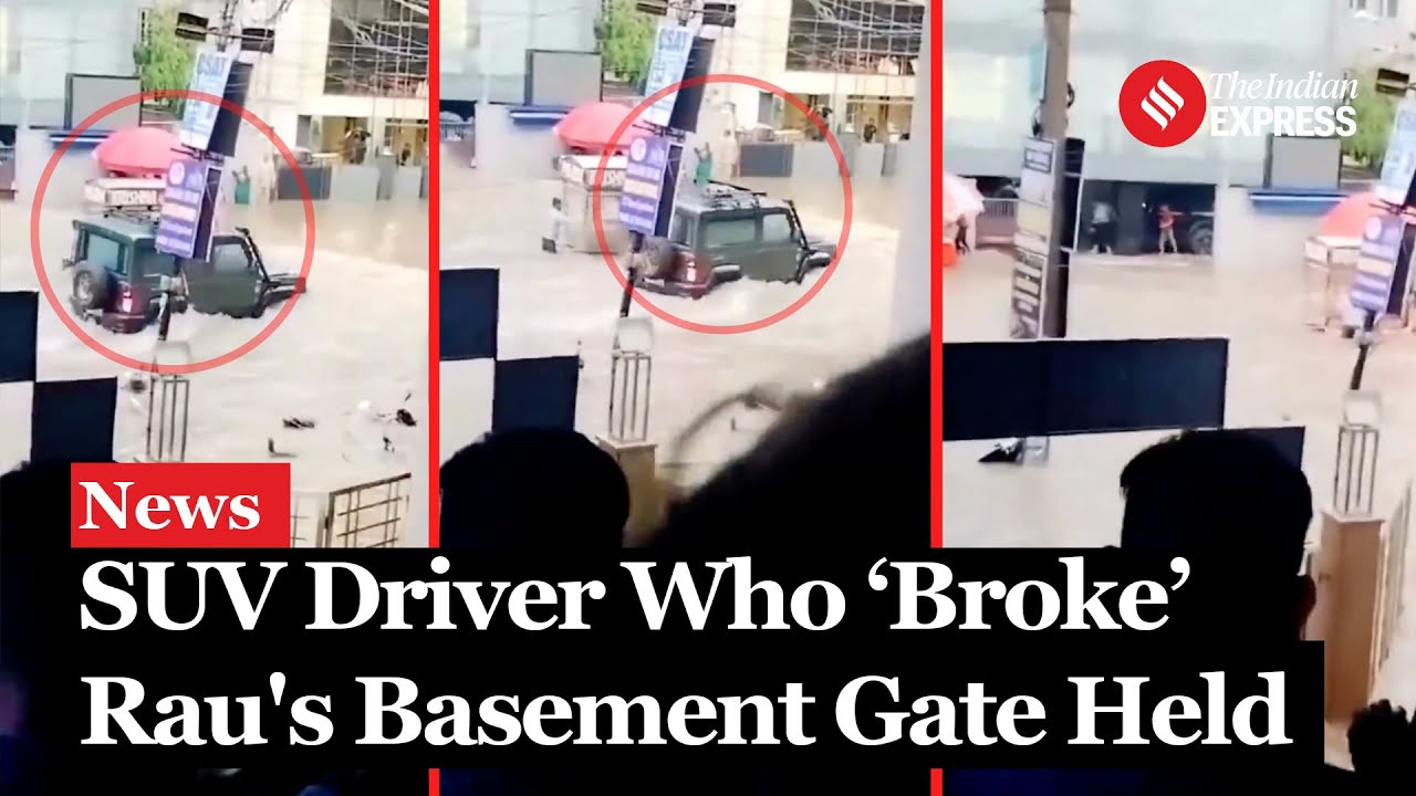 SUV Driver Who ‘Broke’ Rau's Coaching Centre's Basement Gate Arrested | UPSC Aspirants' Death