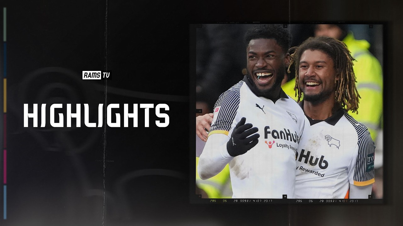 HIGHLIGHTS  | Derby County vs Swansea City