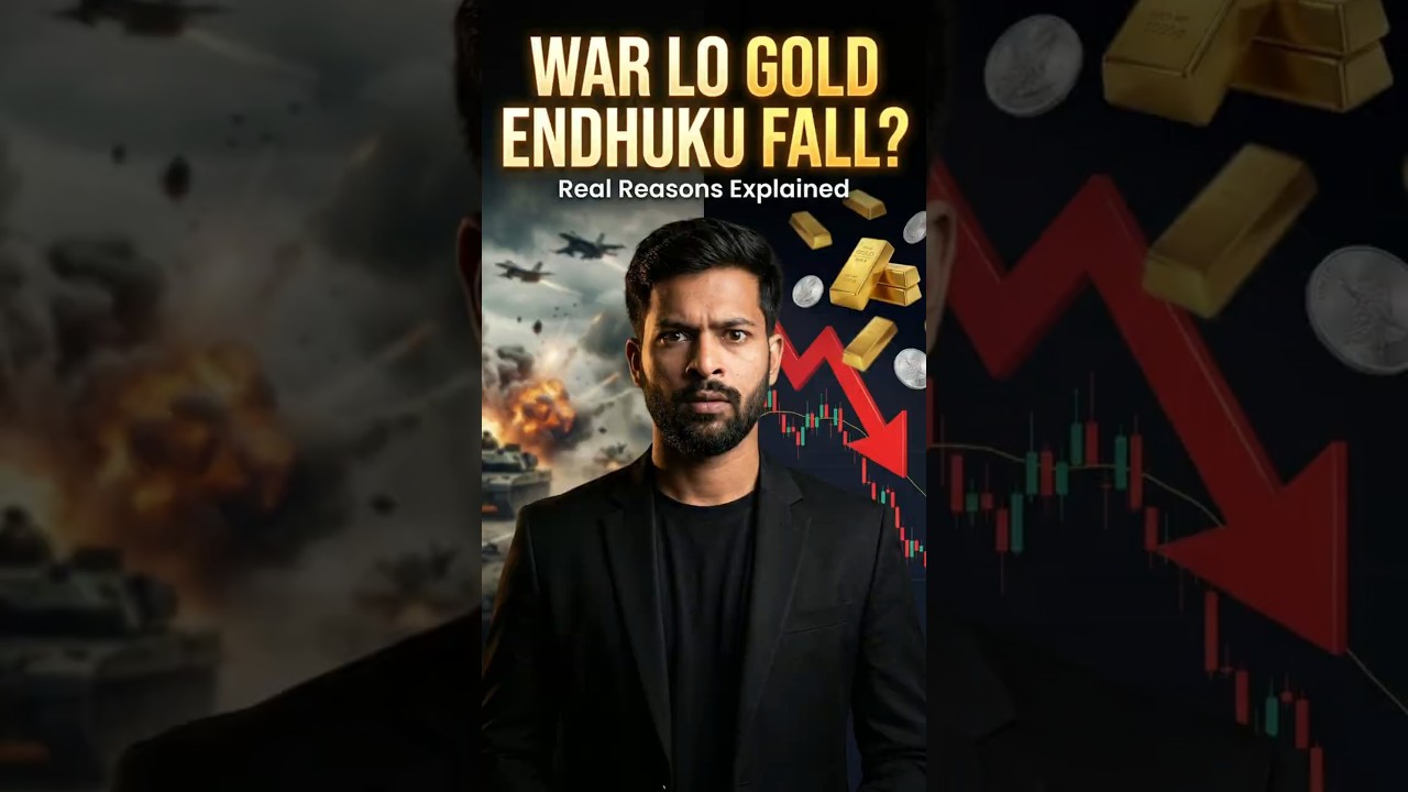 Gold & Silver Falling Despite War? Here's Why!