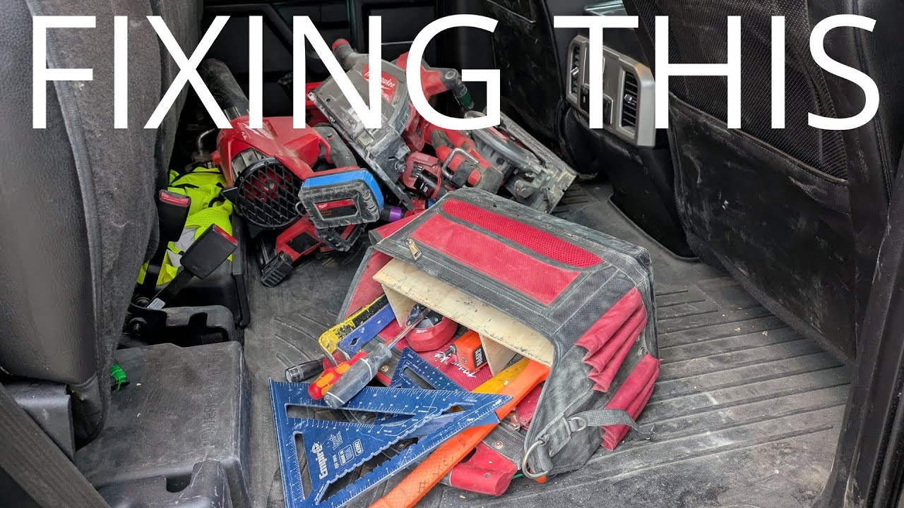 Here's why organization is important - truck packout storage