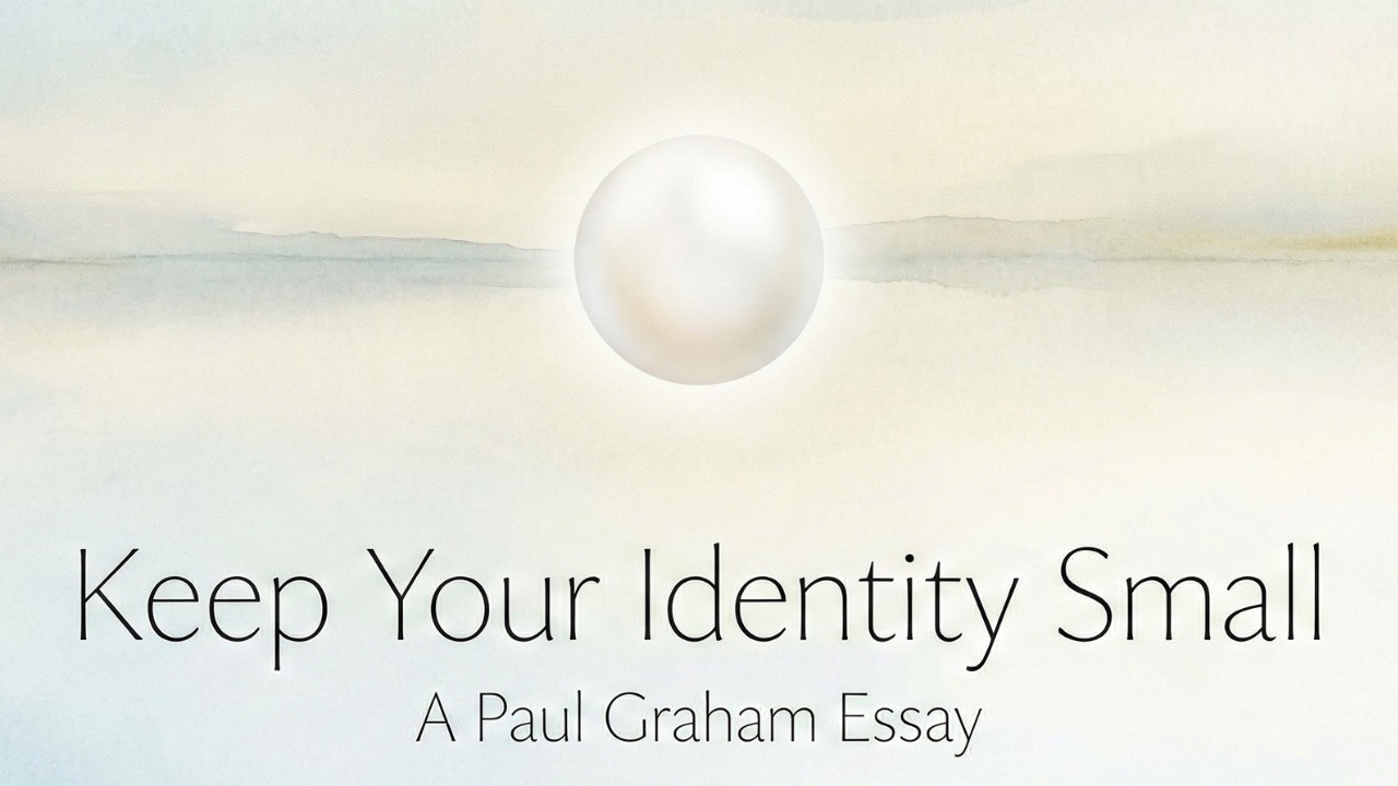 (Hindi/हिंदी में) Keep Your Identity Small
