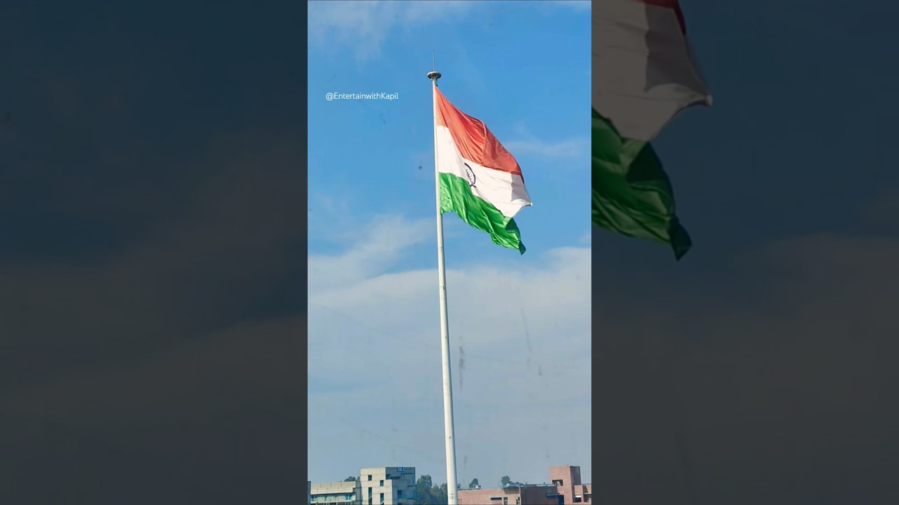 Indian Flag at JGU - 