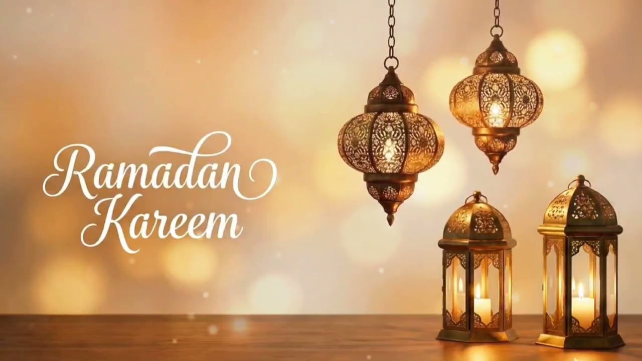 Ramadan Music 2026 🌜 Peaceful Islamic Instrumental Background Music for Ramadan Night Vibes