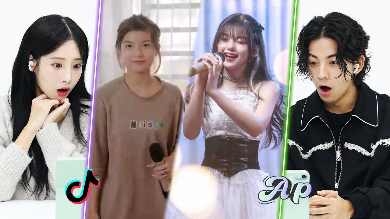 Айдол смотрит Idol Challenge! Идеальная трансформация TikTok KPOP IDOL Реакция на вызов | Асопо