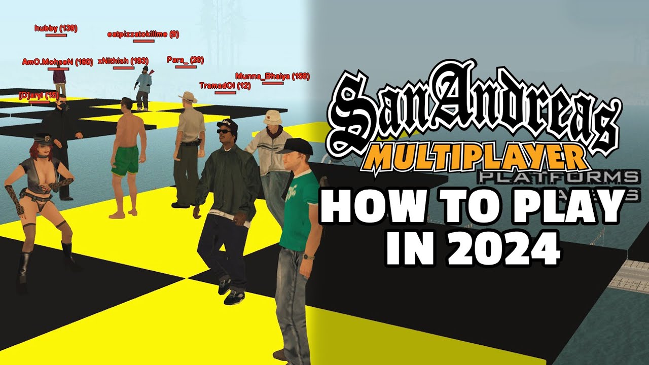 Как играть в многопользовательском режиме GTA San Andreas — исправить список серверов SAMP (SA-MP...