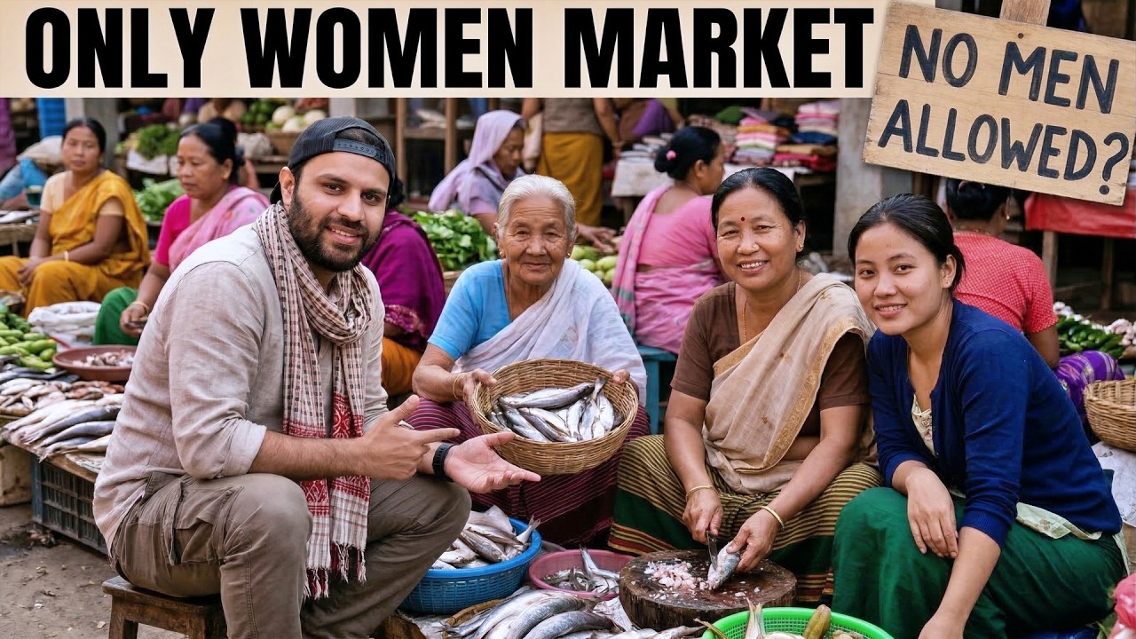 World’s Largest Women Market - NO MEN ALLOWED?