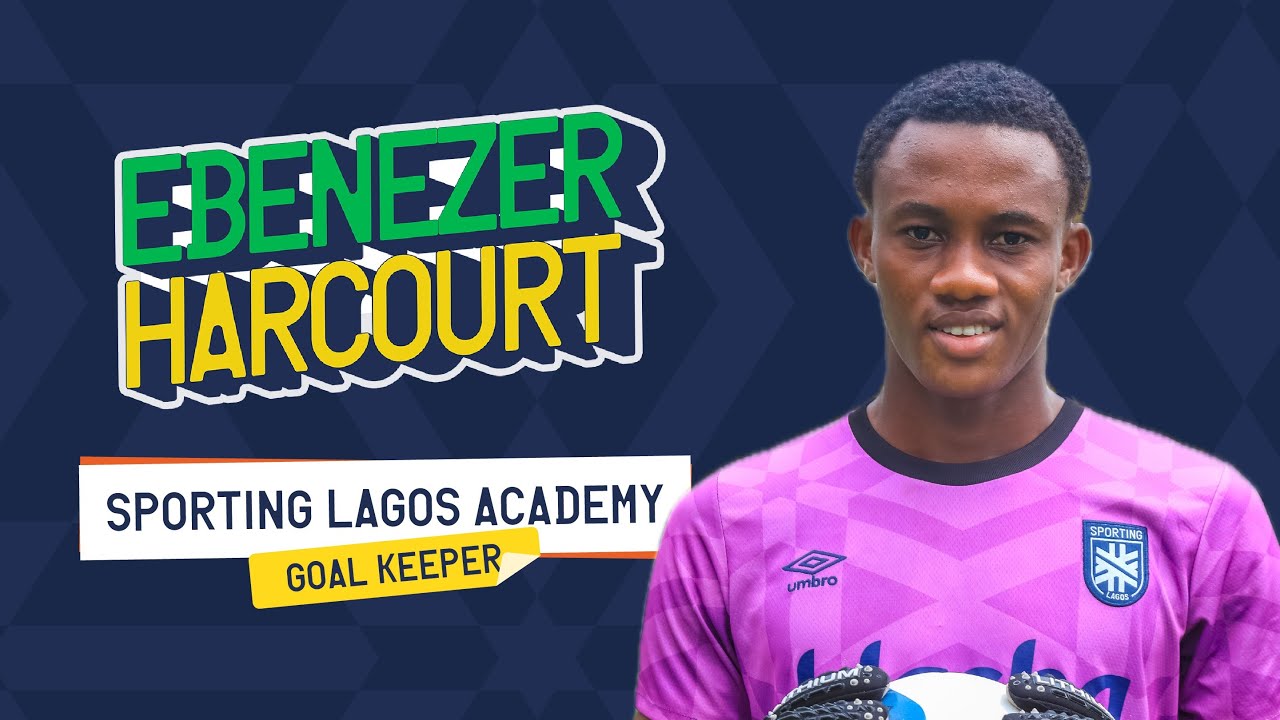 Ebenezer Harcourt - Sporting Lagos Academy Goalkeeper | 2023/24 Season Highlights
