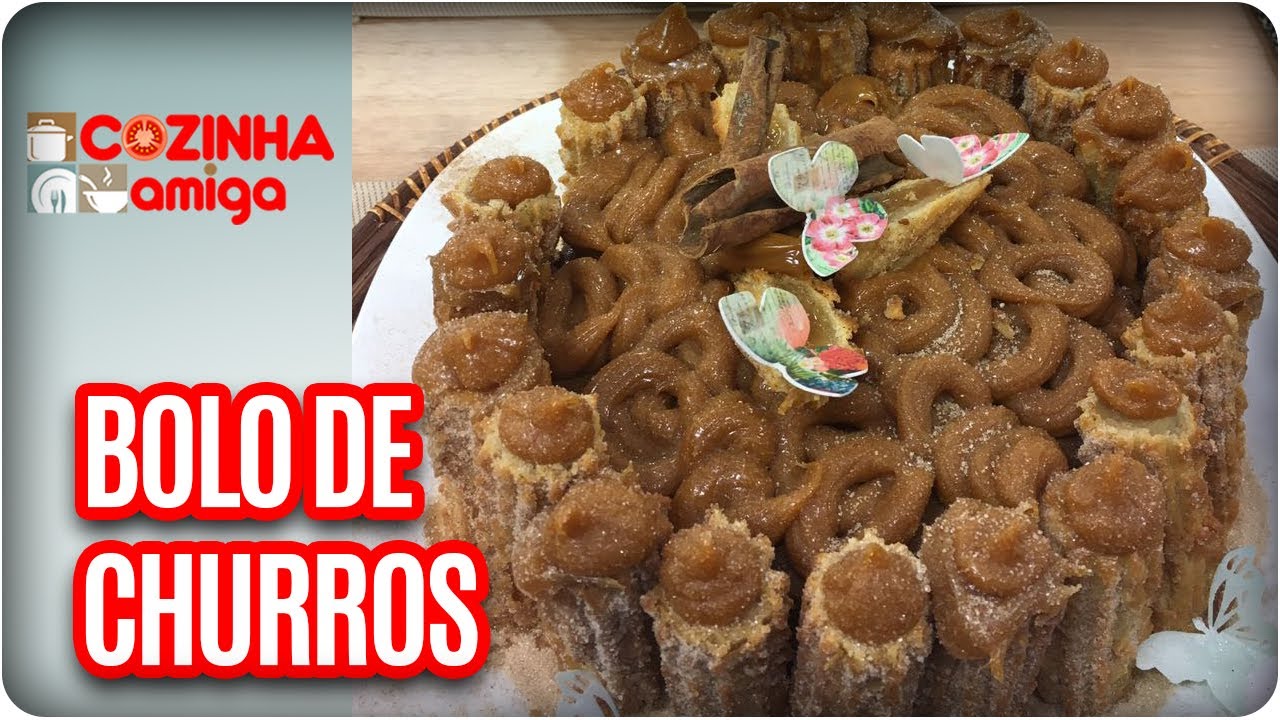 Bolo de churros - Chef Dalva Zanforlin | Cozinha Amiga (13/07/17)