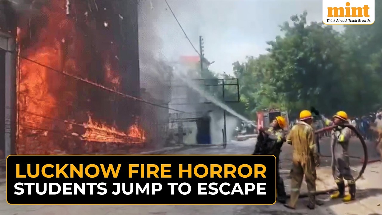 Massive Blaze At Lucknow Coaching Centre; Search Continues For Trapped Students
