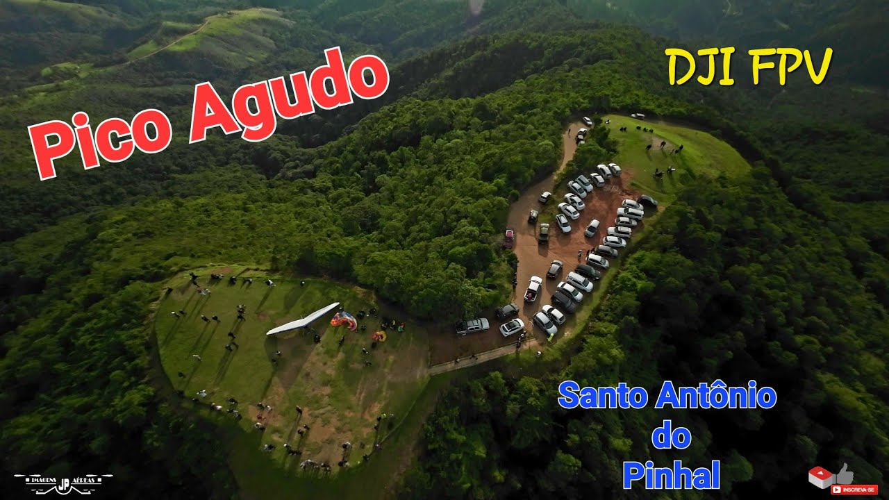 Santo Antonio do Pinhal - Pico Agudo #djifpv #djiglobal #picoagudo #asasdamantiqueira #parapente