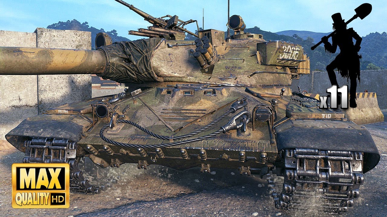 60TP Lewandowskiego: Unexpected 11 tanks destroyed - World of Tanks