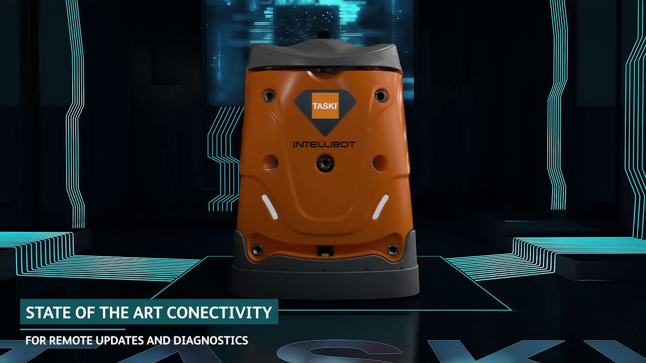 TASKI SWINGOBOT 2000  3D animated product video
