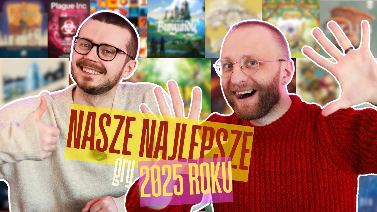 Nasze najlepsze gry planszowe 2025 roku!