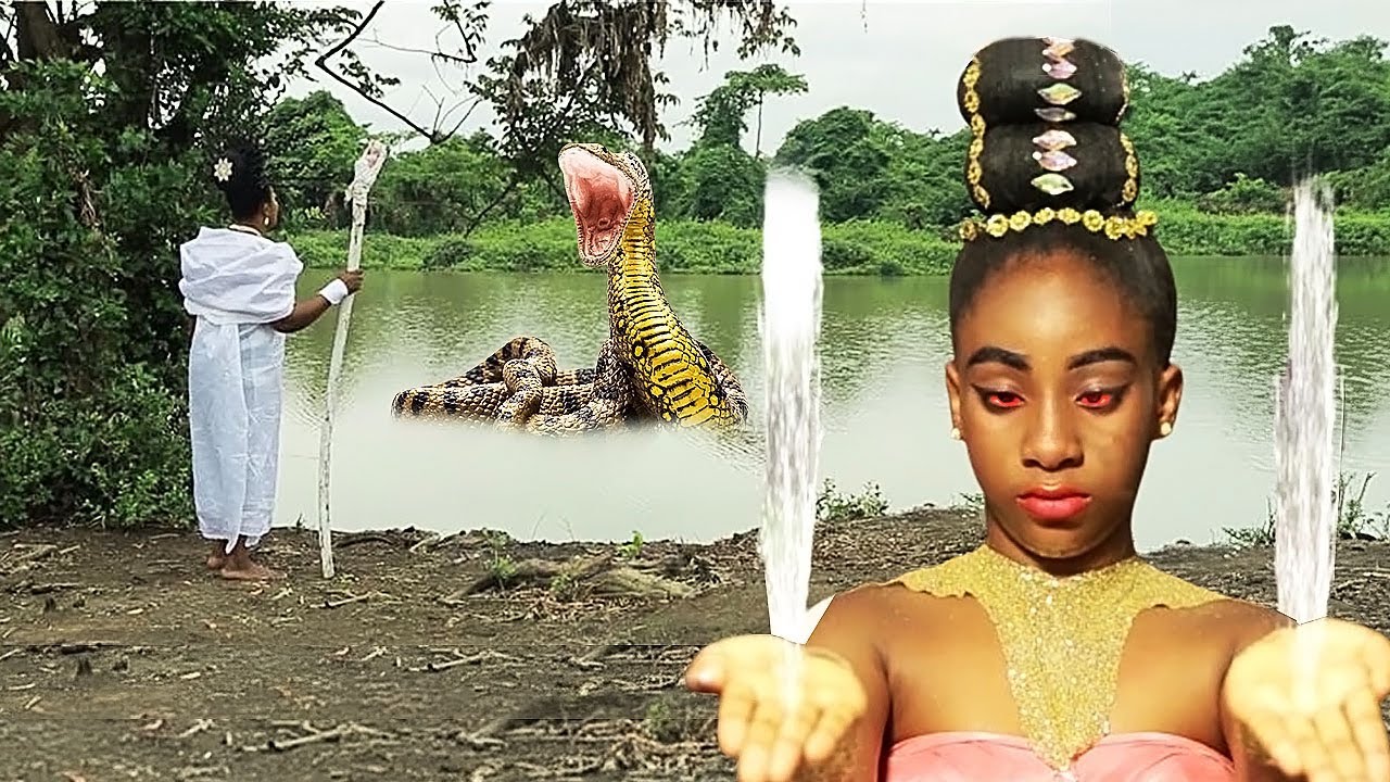 OLAMMIRI THE POWERFUL DAUGHTER OF THE DANGEROUS ANACONDA OF THE EVIL RIVER - A Nigerian Movies