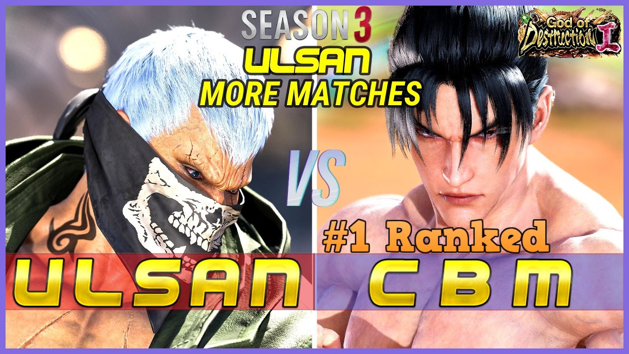 T8 S3 ▰ CBM (#1 Ranked Jin) Vs ULSAN (Bryan) ▰ Tekken 8 High Level Gameplay