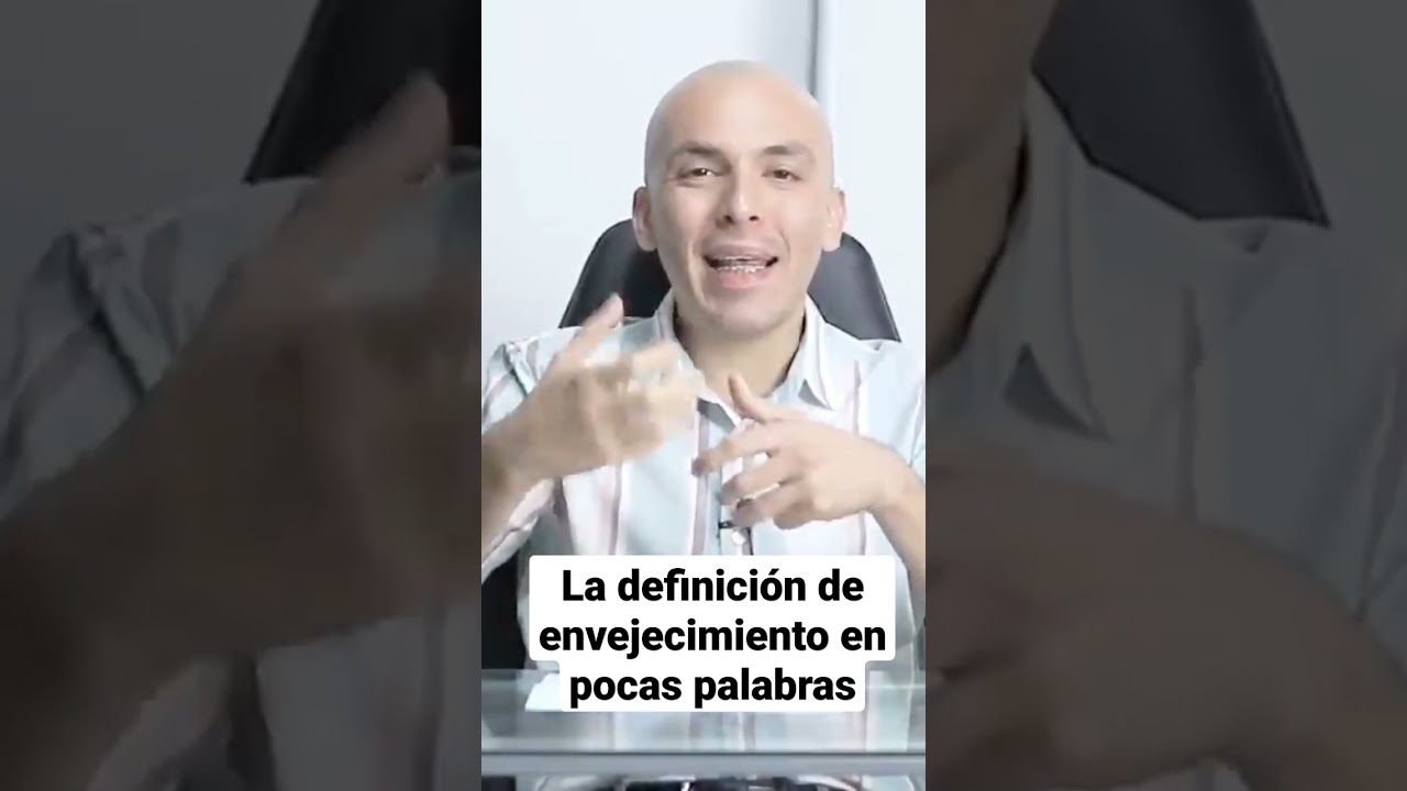 &iquest;Qu&eacute; es el envejecimiento? #adultosmayores #geriatria #envejecimiento