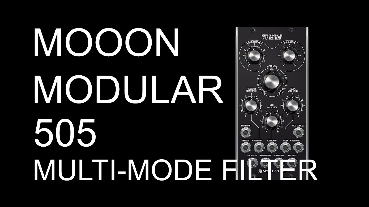 Moon Modular - 505 Multimode Filter [Synth-Werk]