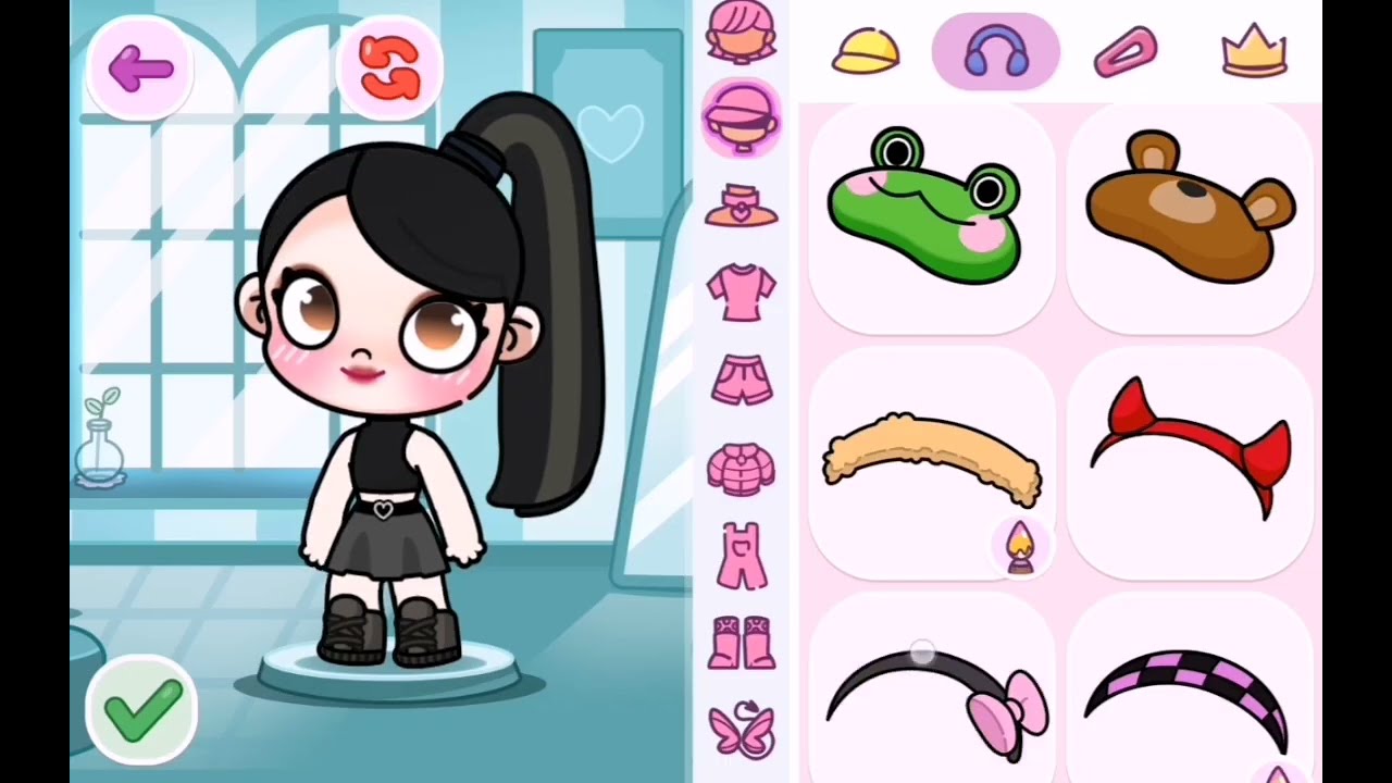 Hair ideas in Avatarworld pergi jalan-jalan #avatarworld #tocaboca #gameanak #subscribe #like #h