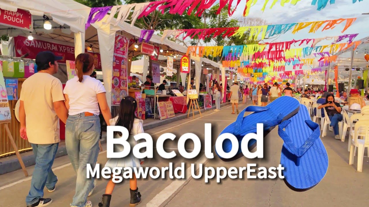 Megaworld Upper East Food Bazaar: Bacolod City Walking Tour #travel #walkingtour