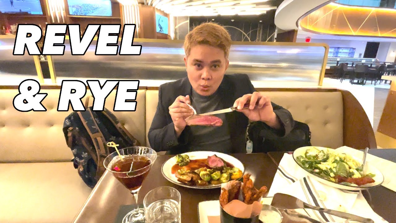 Revel & Rye Bar and Restaurant in New York Marriott Marquis