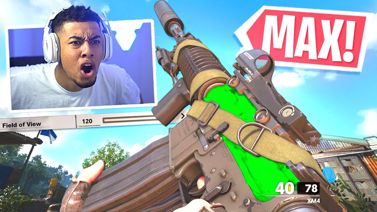 MAX FOV in BLACK OPS COLD WAR is INSANE!! (must use)