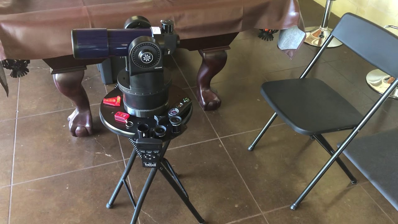 Inexpensive mount for a Meade ETX telescope